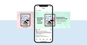 Contoh Instagram carousel